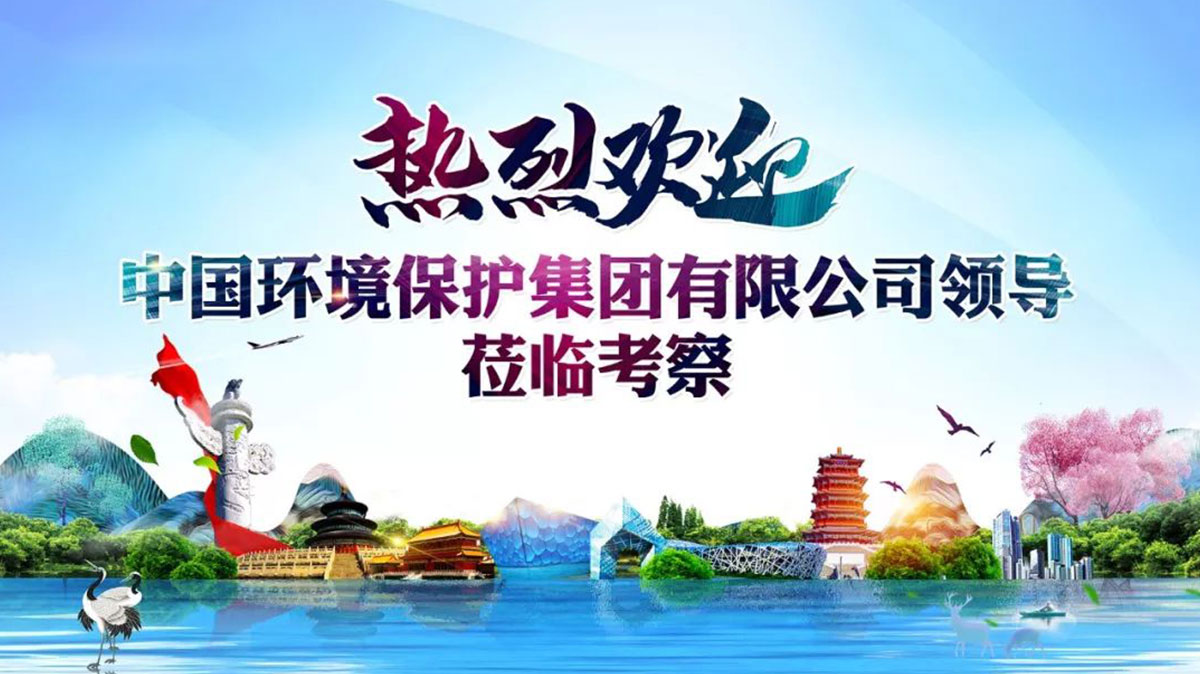 中国环境保护集团有限公司总经理李喜联一行莅临龙澄环保集团考察交流