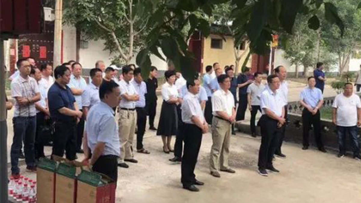 龙澄偃师项目助力偃师市农村环境整治调研工作